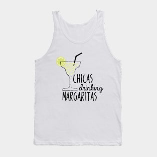 Chicas Drinking Margaritas Tank Top